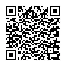 Código QR para número de teléfono +11916337988