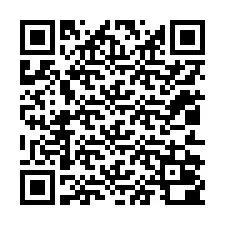 QR-koodi puhelinnumerolle +12012000001