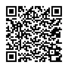 QR-koodi puhelinnumerolle +12012000017