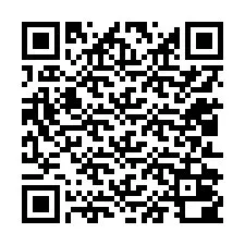 Código QR para número de teléfono +12012000076