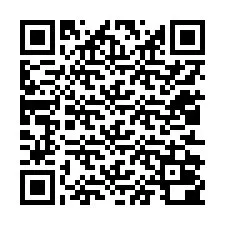 QR код за телефонен номер +12012000086