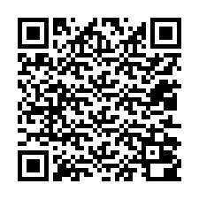 QR код за телефонен номер +12012000087