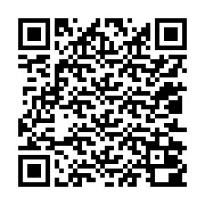 Código QR para número de telefone +12012000088