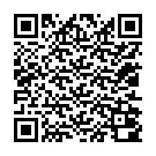 QR код за телефонен номер +12012000089