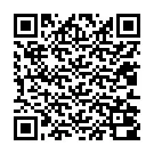 Código QR para número de telefone +12012000102