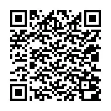 Código QR para número de teléfono +12012000124