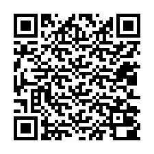 QR код за телефонен номер +12012000127