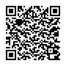 QR-код для номера телефона +12012000128