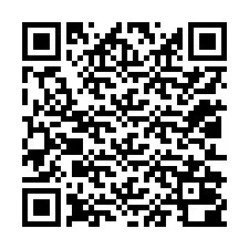 QR Code สำหรับหมายเลขโทรศัพท์ +12012000129