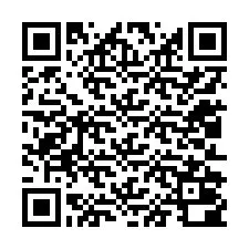 QR код за телефонен номер +12012000136