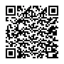 QR-код для номера телефона +12012000137