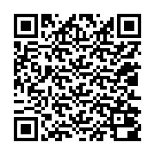 QR код за телефонен номер +12012000168