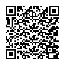 QR-koodi puhelinnumerolle +12012000174