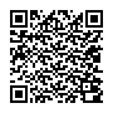 QR код за телефонен номер +12012000176