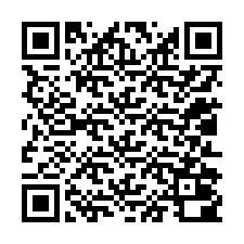 QR-koodi puhelinnumerolle +12012000178