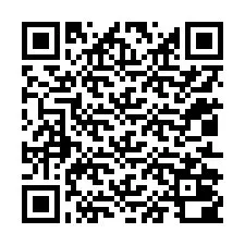 QR код за телефонен номер +12012000180