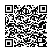 Código QR para número de teléfono +12012000185