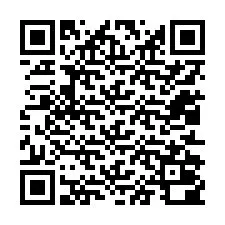 QR-код для номера телефона +12012000187