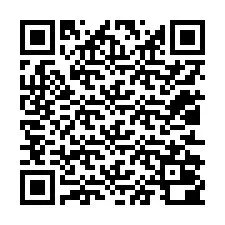 QR-код для номера телефона +12012000189