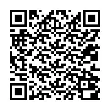 QR-koodi puhelinnumerolle +12012000203