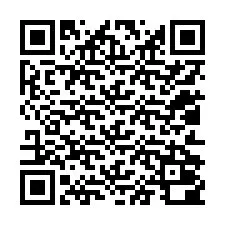 QR код за телефонен номер +12012000218