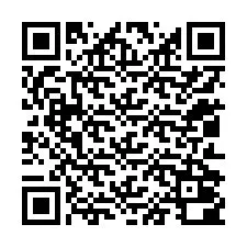 QR kód a telefonszámhoz +12012000254