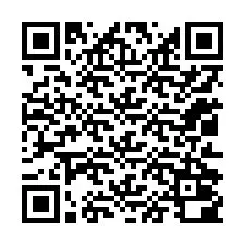 QR код за телефонен номер +12012000255