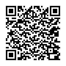 QR код за телефонен номер +12012000257