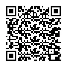 QR код за телефонен номер +12012000267