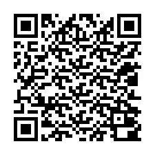 Código QR para número de telefone +12012000268