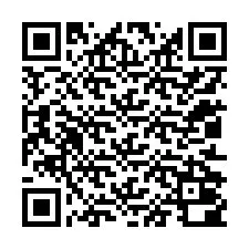 QR-код для номера телефона +12012000284