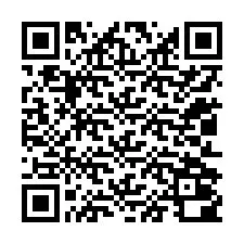 QR-koodi puhelinnumerolle +12012000334