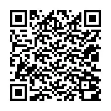 Código QR para número de teléfono +12012000335