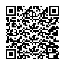 QR код за телефонен номер +12012000338