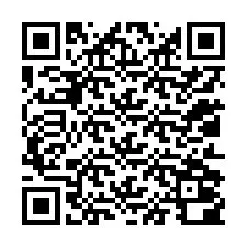 QR код за телефонен номер +12012000348