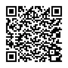 Código QR para número de teléfono +12012000350