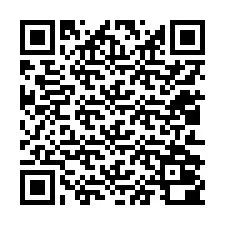 Código QR para número de teléfono +12012000356