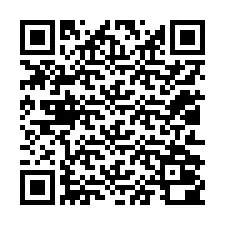 QR kód a telefonszámhoz +12012000359