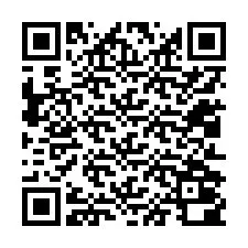 Código QR para número de teléfono +12012000363