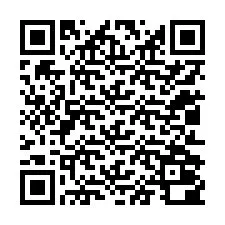 QR kód a telefonszámhoz +12012000364