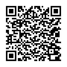 QR-код для номера телефона +12012000365