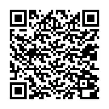 QR код за телефонен номер +12012000367