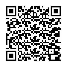 QR код за телефонен номер +12012000368