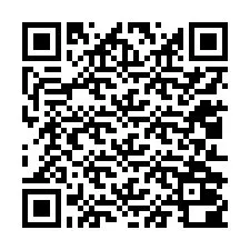 QR код за телефонен номер +12012000372