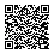 QR код за телефонен номер +12012000373