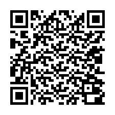 Código QR para número de teléfono +12012000376