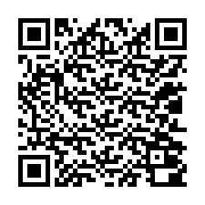 QR-код для номера телефона +12012000378