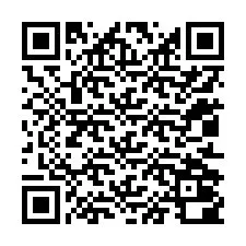 QR-koodi puhelinnumerolle +12012000380