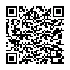 QR код за телефонен номер +12012000381