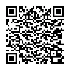 QR код за телефонен номер +12012000386